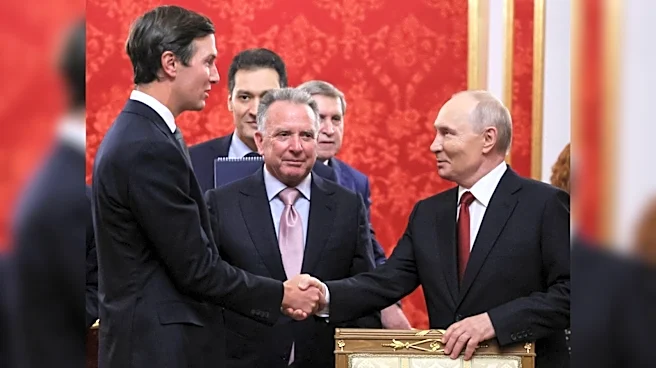 Putin meets with US envoys at the Kremlin for renewed talks on ending the war in Ukraine