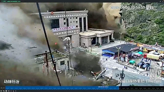 First images show devastation from flash floods at Tibet-Nepal border
