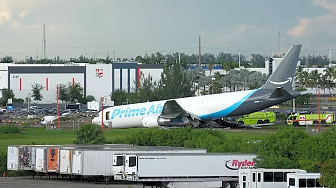 At least 5 dead after Amazon cargo plane barreled off runway at Miami airport