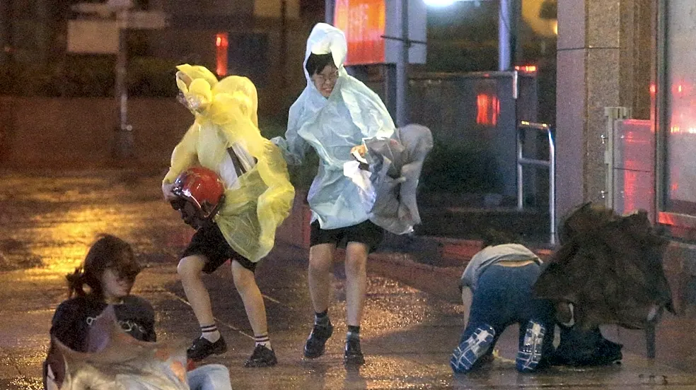 Taiwan shuts stock market, schools as Typhoon Champi nears; over 900 flights cancelled