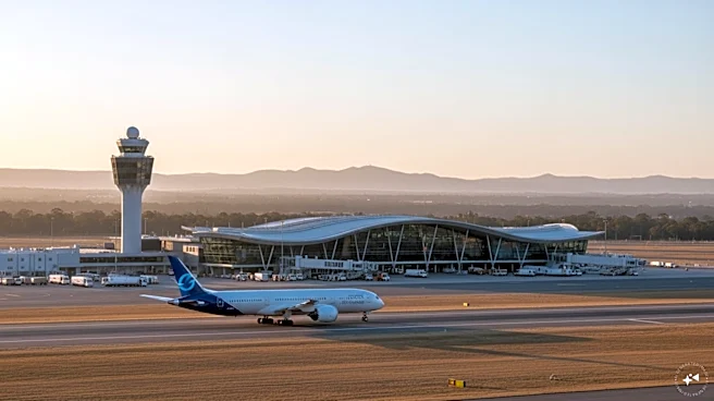 First international flight takes off from new Sydney airport
