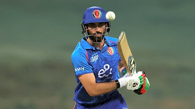 AFG vs BAN 2025: Ibrahim Zadran fined for breaching ICC Code of Conduct in 3rd ODI