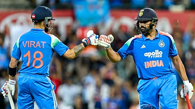 AUS vs IND 2025: "When they are batting together, you can put your feet up and relax" - Ex-India captain's huge praise for Rohit, Kohli