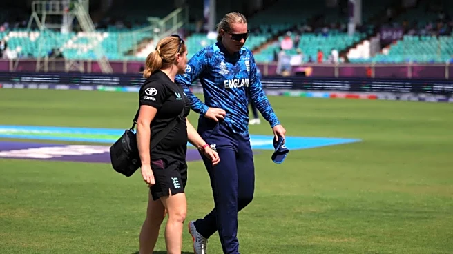 Women's World Cup 2025: Sophie Ecclestone walks off the field with injury scare in Vizag