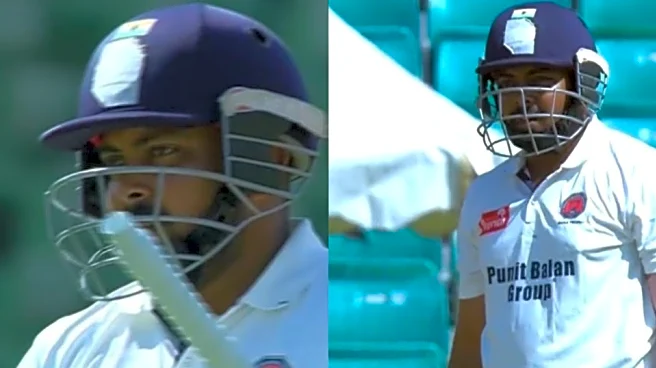 Ranji Trophy 2025-26: Prithvi Shaw bats in T20 mode to get first century of the season