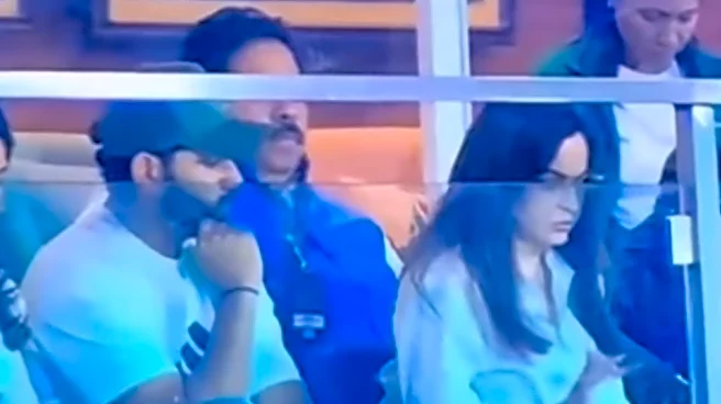 Rohit Sharma caught peeking at Nita Ambani’s phone during Women’s ODI World Cup final; video goes viral