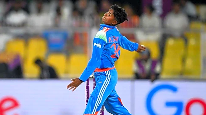 Women's World Cup 2025: Madhya Pradesh government announces INR 1 crore reward for Kranti Goud