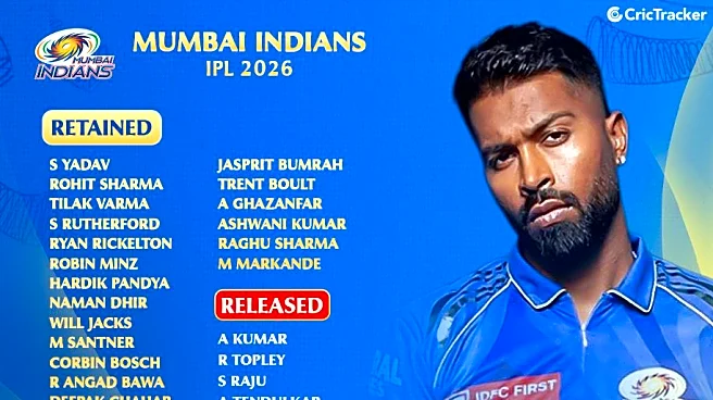 MI 2026 Retentions: Released, Retained & Trade Players List Ahead of IPL 2026 Auction