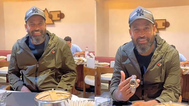 WATCH: Yusuf Pathan gets ultra-luxurious Rolex watch from brother Irfan Pathan as gift on 43rd birthday