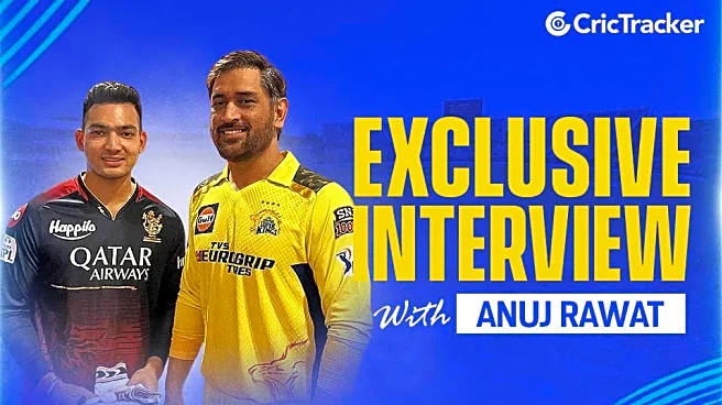 Anuj Rawat reveals game-changing wisdom gained from MS Dhoni [Exclusive]