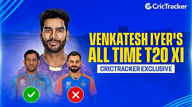 Venkatesh Iyer picks his all-time T20 XI, leaves out Rohit Sharma, Virat Kohli [Exclusive]