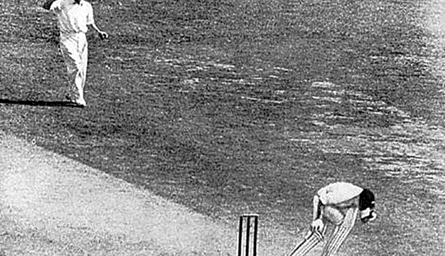 Why was the 'bodyline' bowling technique invented?