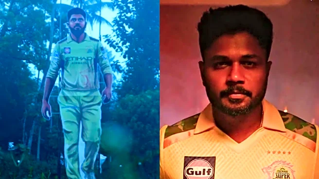 'Feel like a champion' - Sanju Samson flaunts look in CSK jersey ahead of IPL 2026