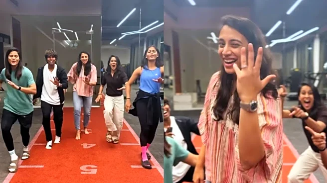 [WATCH] Smriti Mandhana confirms engagement with Palash Muchhal in humorous reel with fellow teammates
