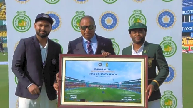IND vs SA 2025: Guwahati debuts as India’s 30th Test venue, Pant and Bavuma lead special inaugural ceremony