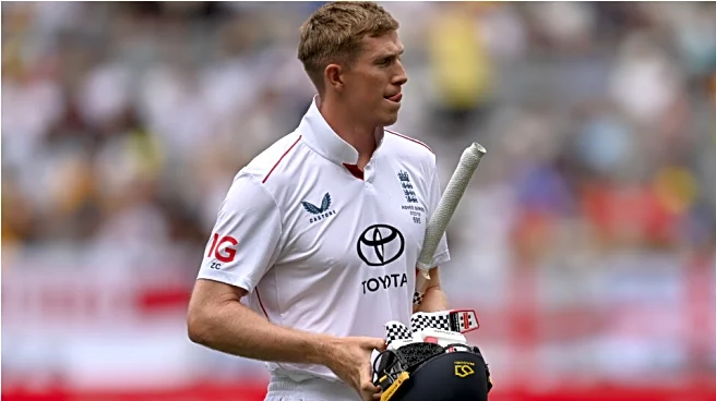 Ashes 2025-26: Zak Crawley gets backing from former England captain despite pair in Perth