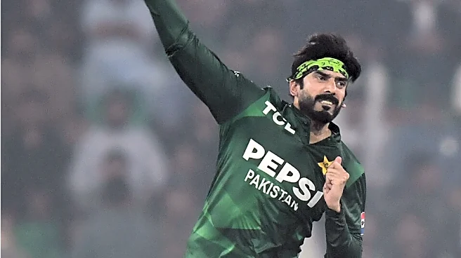 [WATCH]: Usman Tariq bags T20I hat-trick, becomes fourth Pakistan bowler to do so