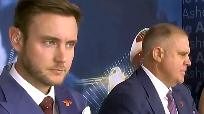 Ashes 2025-26: ‘It was just my natural reaction’ - Stuart Broad reflects on viral moment after England collapse in Perth