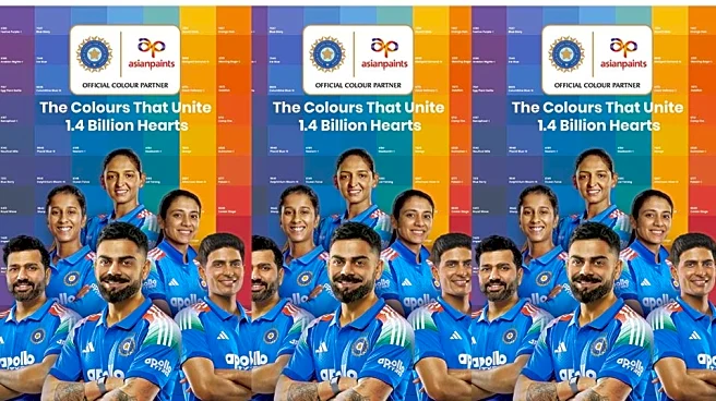 BCCI announces Asian Paints as Team India's colour partner for three years