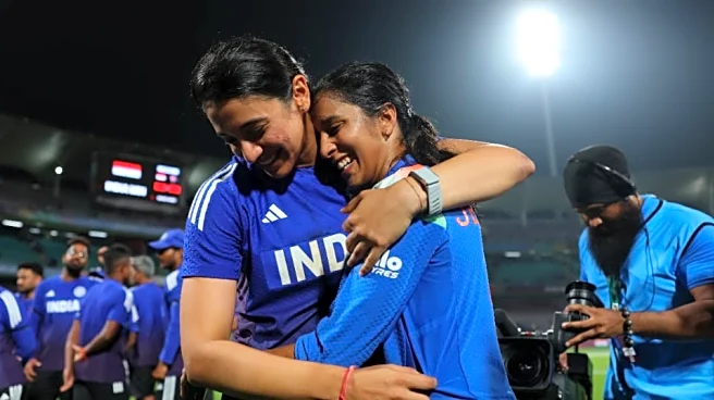 ‘This is what real teammates do’ - Suniel Shetty praises Rodrigues for staying back to support Mandhana