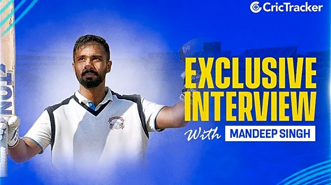 Our batters are not exposed to playing quality spin on turning tracks: Mandeep Singh [Exclusive]