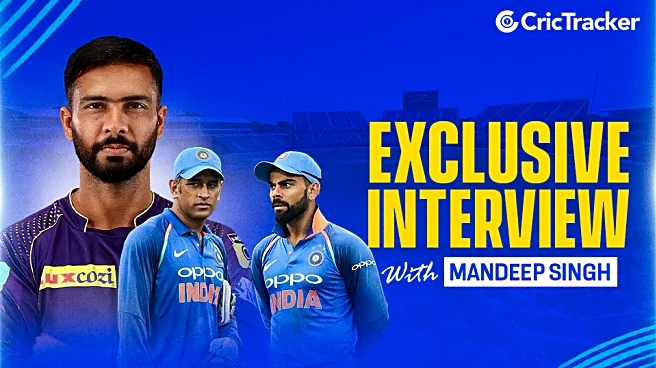 Dhoni's calmness or Kohli's aggressiveness? Who is the clutch master he has played alongside? Candid Mandeep Singh answers [Exclusive]