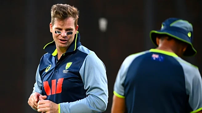 Ashes 2025-26: Steve Smith experiments with eye black to counter pink-ball glare in day-night Test
