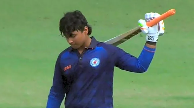 SMAT 2025: Vaibhav Suryavanshi smashes historic century to shatter records