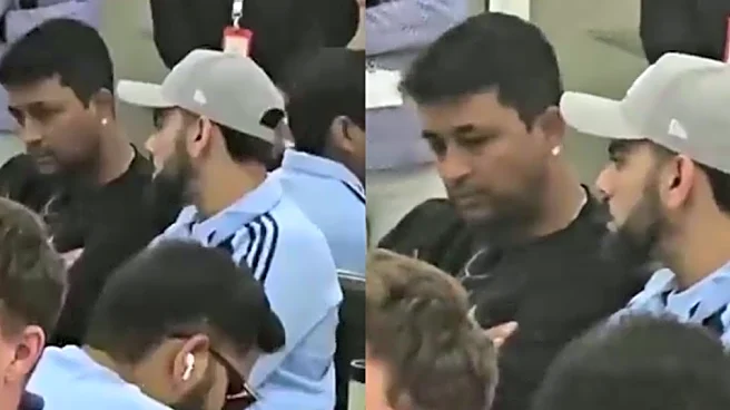 [WATCH] IND vs SA 2025: Virat Kohli seen in intense conversation with selector Pragyan Ojha ahead of second ODI, video goes viral