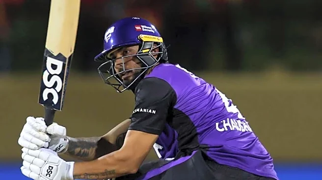 Who is Nikhil Chaudhary listed as local player in both IPL and BBL?