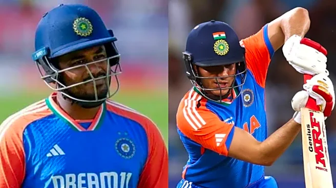 Sanju Samson vs Shubman Gill - who is better T20I opener?