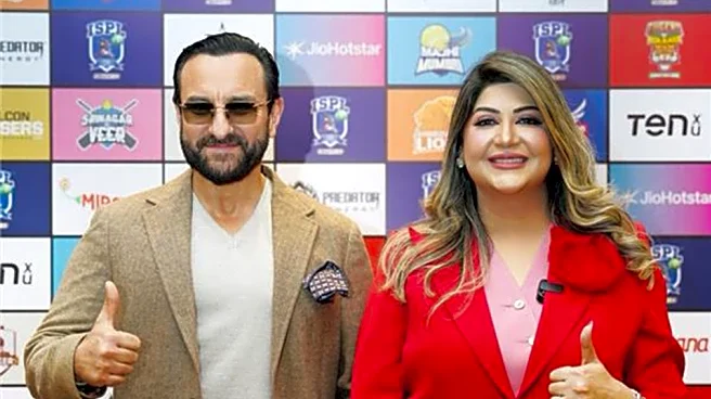 Saif Ali Khan’s Kolkata connect shines at ISPL 3 auction