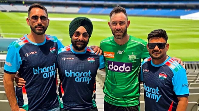 Melbourne Stars announce fan bay collaboration with Bharat Army