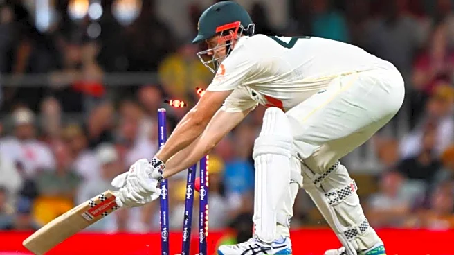 Ashes 2025-26: ‘You walk off a little embarrassed’ - Green reflects on Carse dismissal in Brisbane