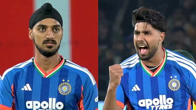 IND vs SA 2025: Harshit Rana, Arshdeep Singh stifle Proteas batters early, tighten grip in powerplay