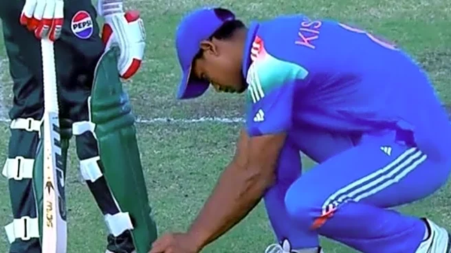 Asia Cup U19 2025: Kishan Kumar Singh ties Pakistani batter’s shoelaces as moment goes viral