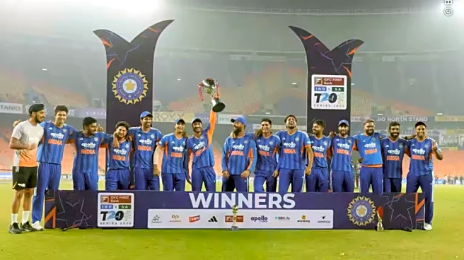 India breaks record with ninth consecutive home T20I series win, surpassing Australia