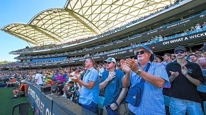 Ashes 2025-26: Spectators create attendance records in Adelaide Test