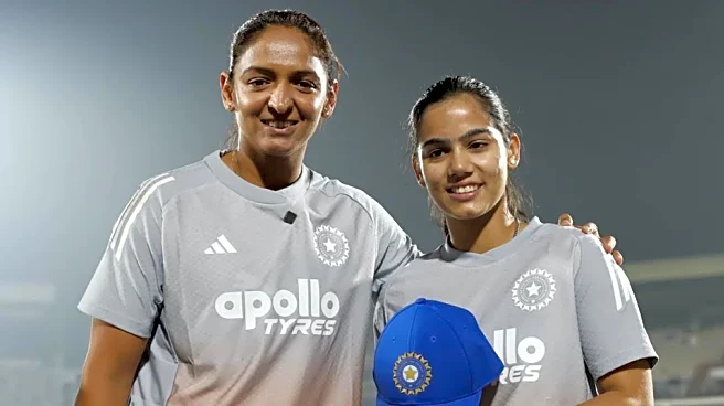 'She said to me, 'You have done a great job' - Vaishnavi Sharma credits skipper Harmanpreet Kaur after impressive debut