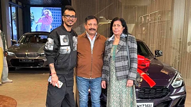 'Two people who made every dream possible' - Yuzvendra Chahal buys luxury BMW car worth INR 1.06 crore for parents