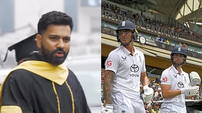 [WATCH] Rohit Sharma takes witty dig at England after 3-0 Ashes setback