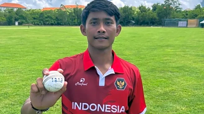 Indonesia’s Gede Priandana creates history with five wickets in an over in T20I
