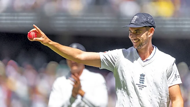 Ashes 2025-26: Josh Tongue ends 27-year wait with Boxing Day fifer