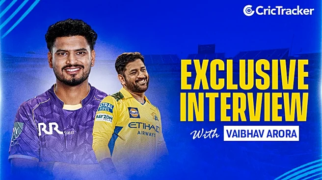 'Was shocked and wondered what had happened' - Vaibhav Arora recalls deafening roar for MS Dhoni on IPL debut [Exclusive]