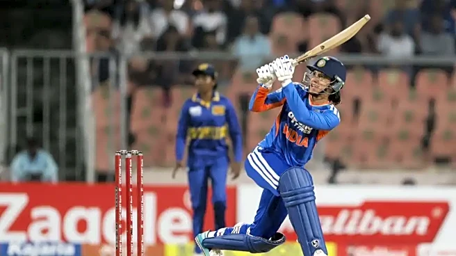 'Hard to get into T20 mode' - Smriti Mandhana on mental shift after match-winning knock against Sri Lanka
