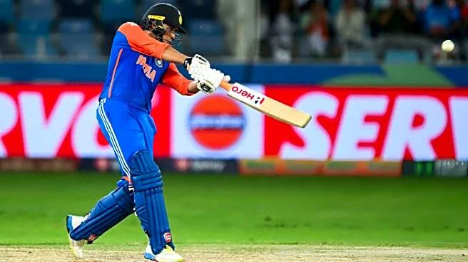 Who hit the most sixes in international cricket in 2025?