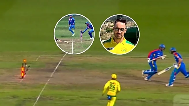 WATCH: Faf du Plessis reminded of MS Dhoni's 2016 run-out by Donovan Ferreira's glovework in SA20 match