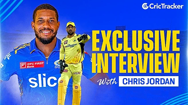 I feel MS Dhoni is the best captain in IPL history: Chris Jordan [Exclusive]