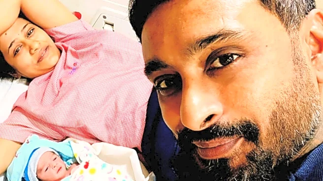 Ambati Rayudu and his wife blessed with baby boy