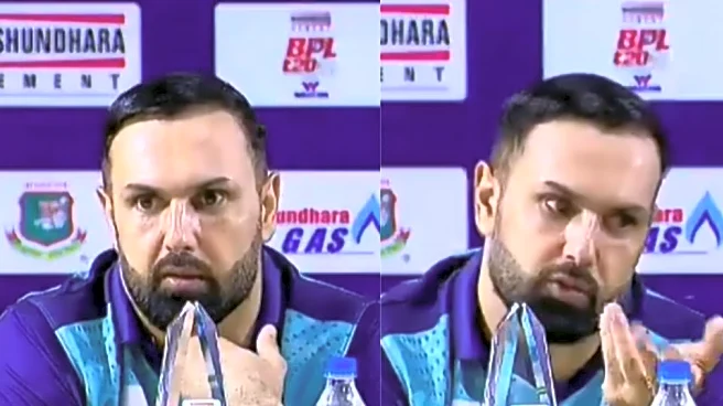 [WATCH] 'Iska merese kya lena dena?' - Mohammad Nabi blasts reporter over Mustafizur IPL snub question